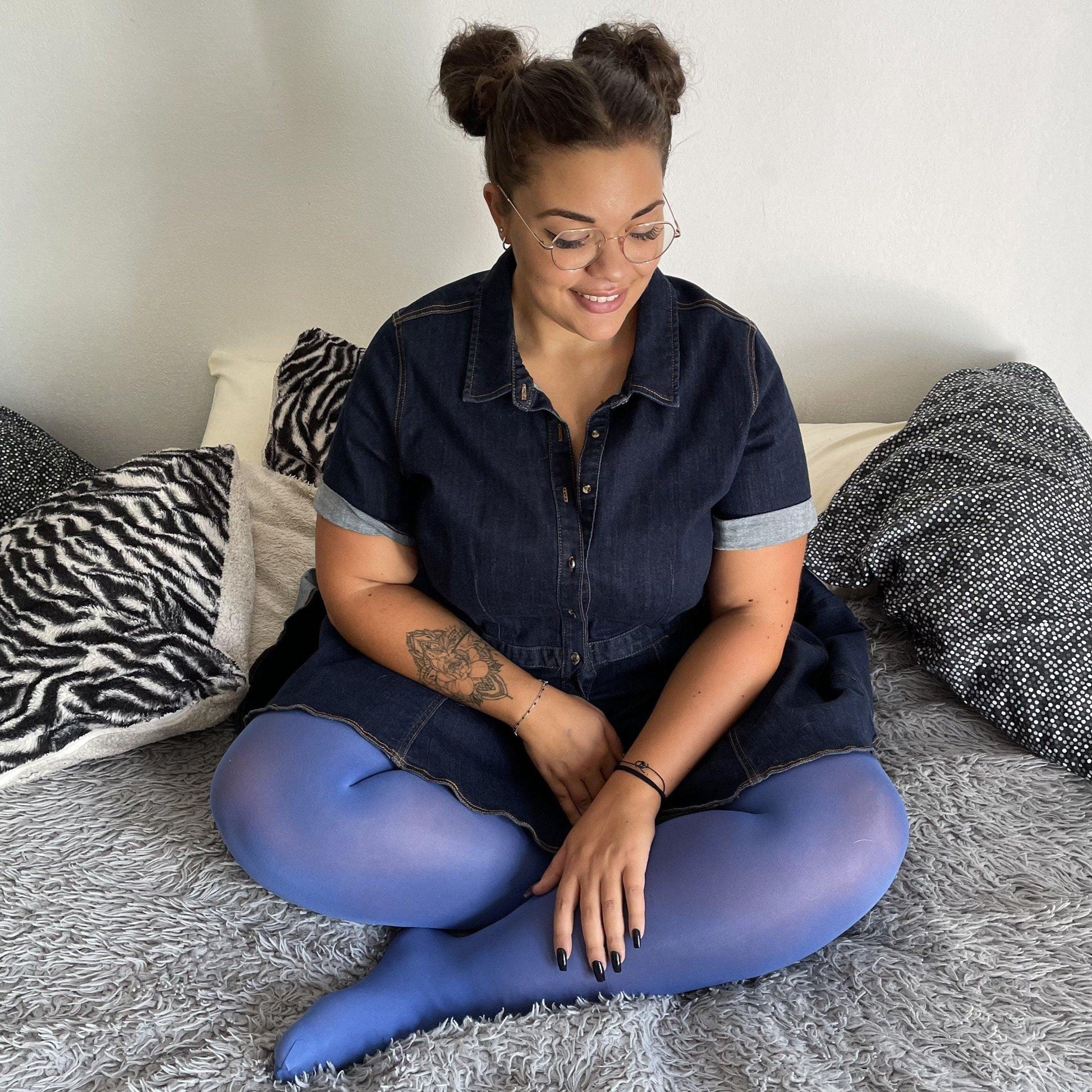 Tights - 80 Denier Tights - True Blue