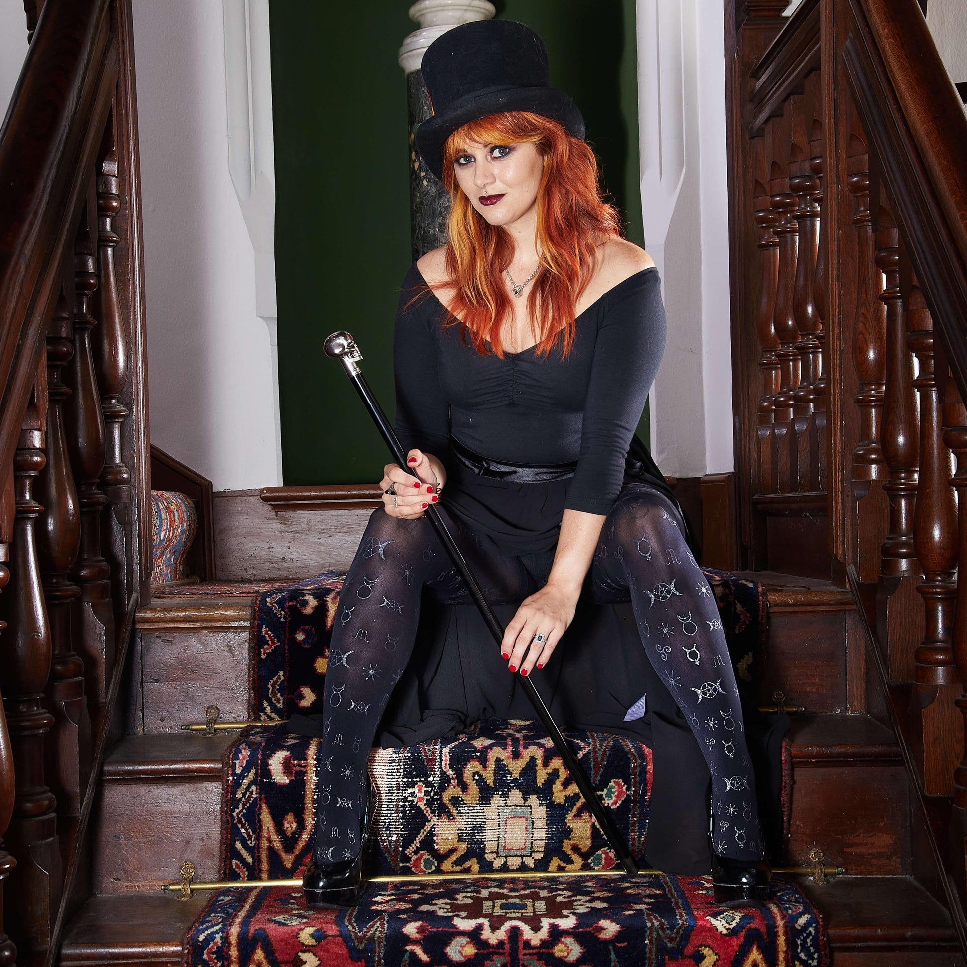 80 Denier Tights - Wicca - Snag