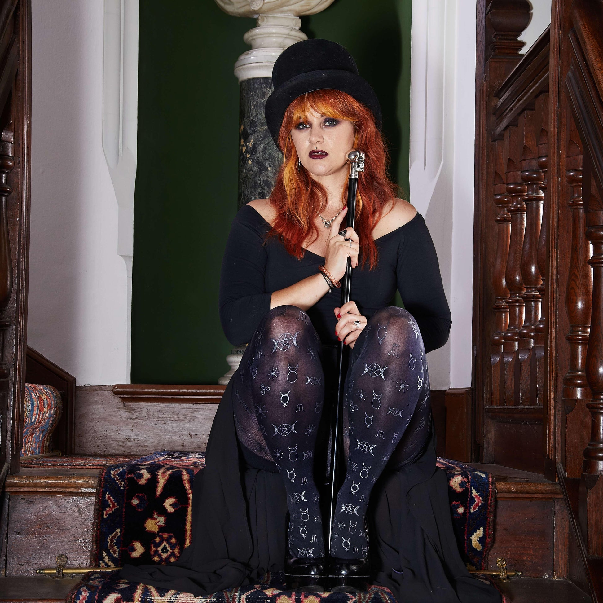 80 Denier Tights - Wicca - Snag