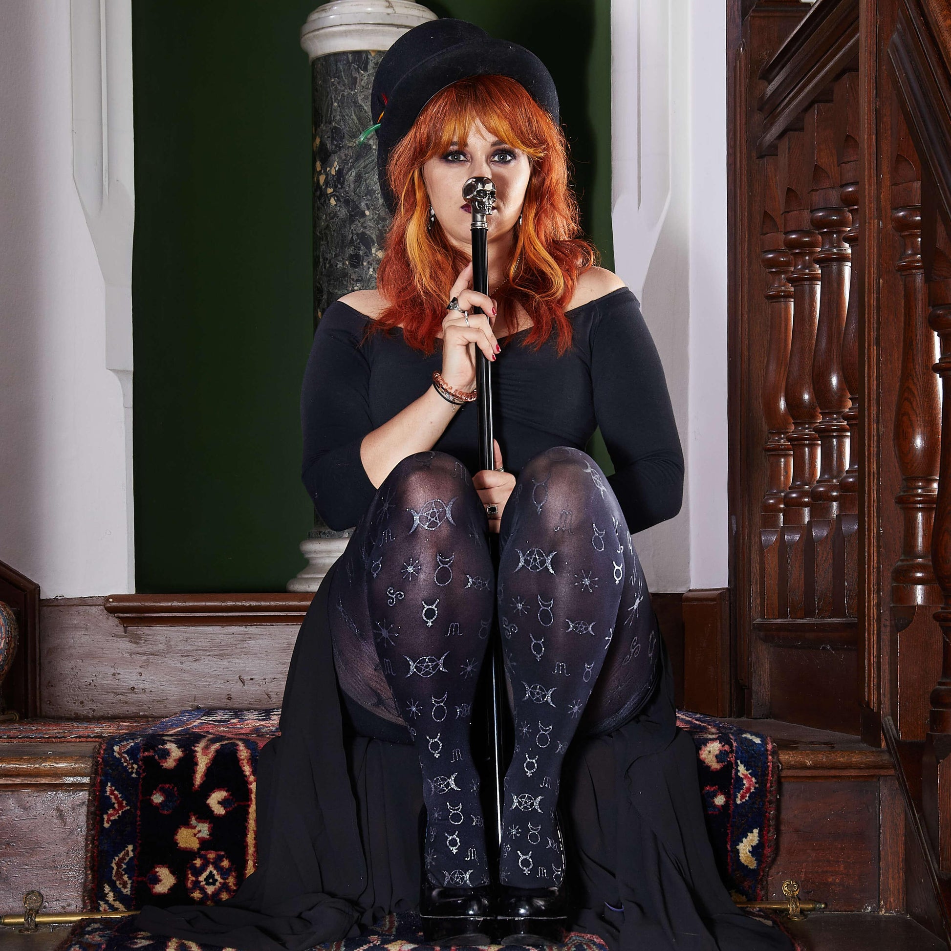 80 Denier Tights - Wicca - Snag