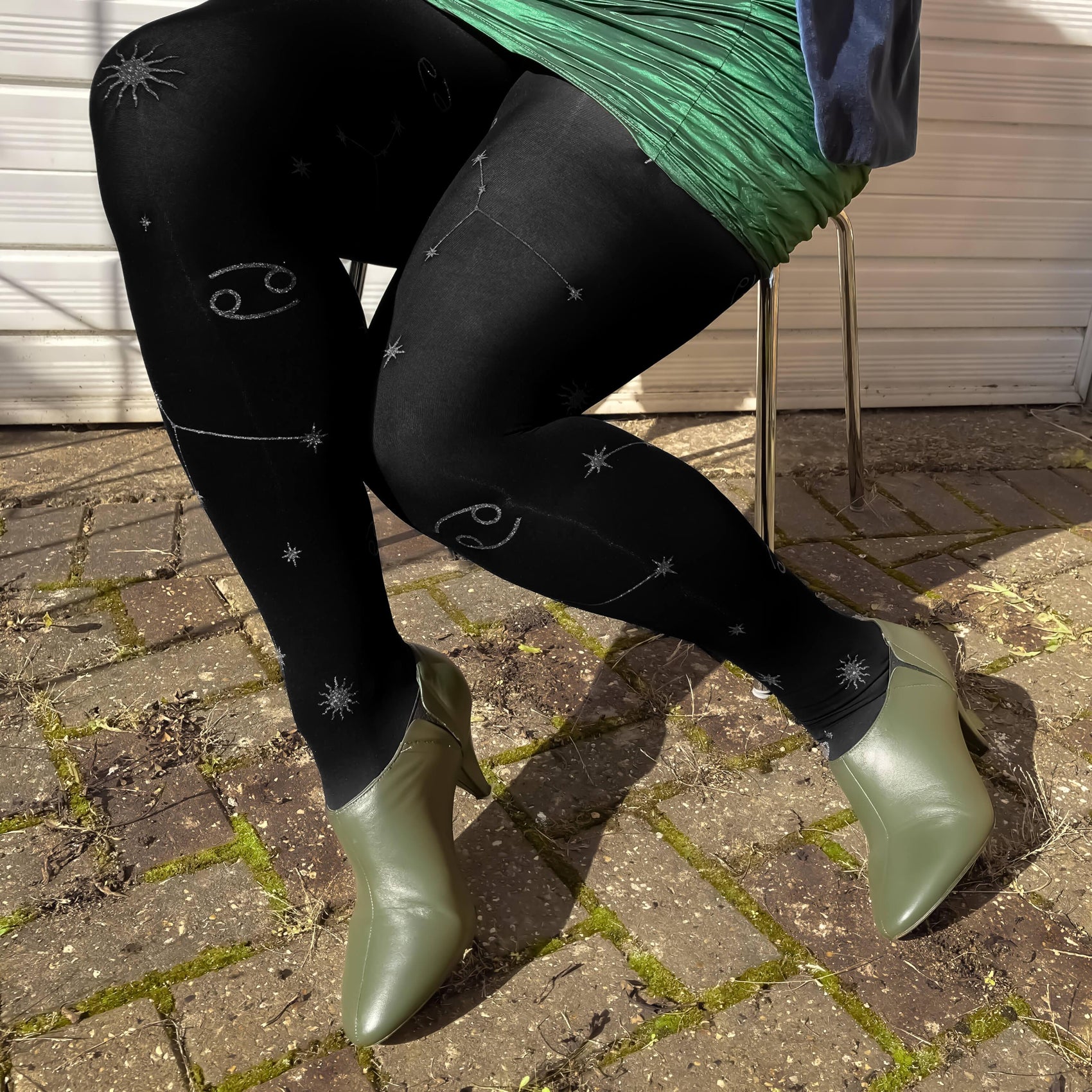 80 Denier Zodiac Tights - Cancer - Snag