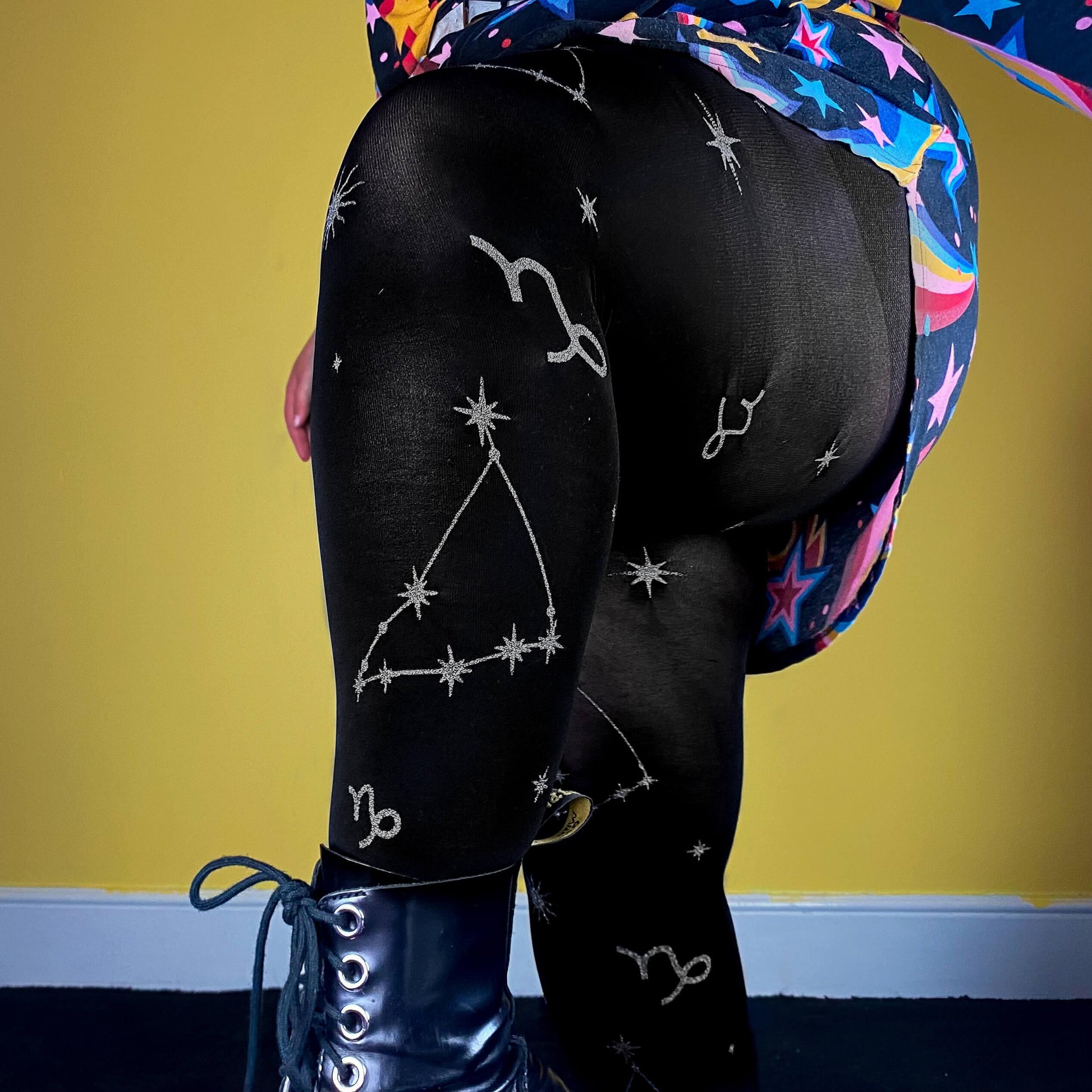 80 Denier Zodiac Tights - Capricorn - Snag