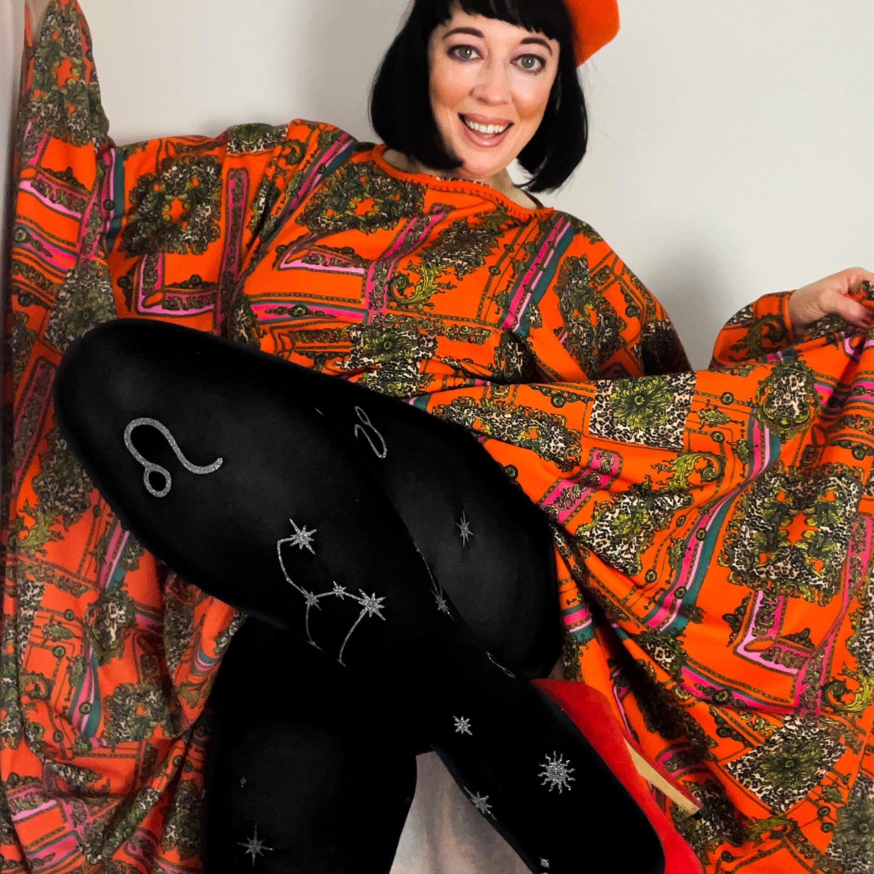 80 Denier Zodiac Tights - Leo - Snag