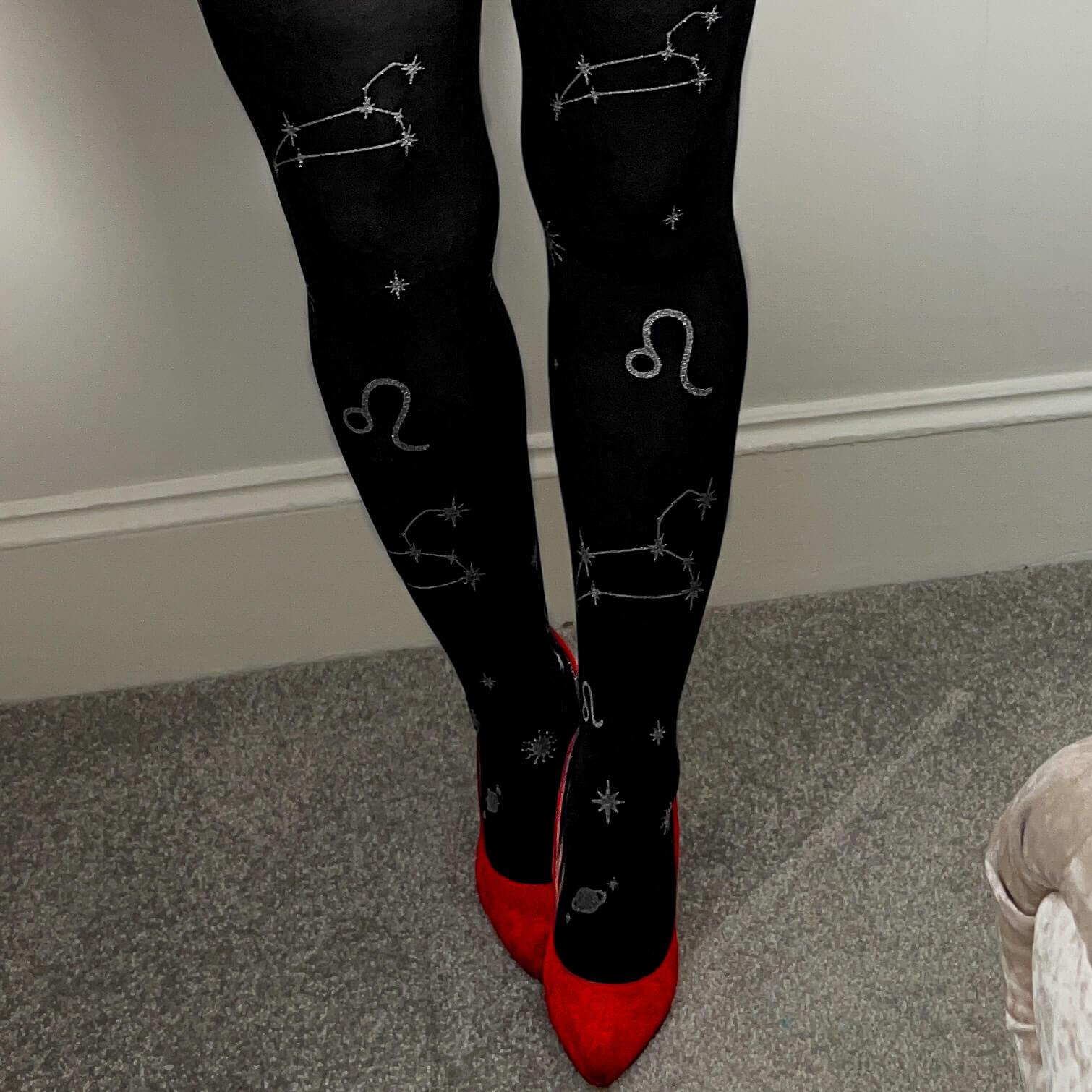 80 Denier Zodiac Tights - Leo - Snag