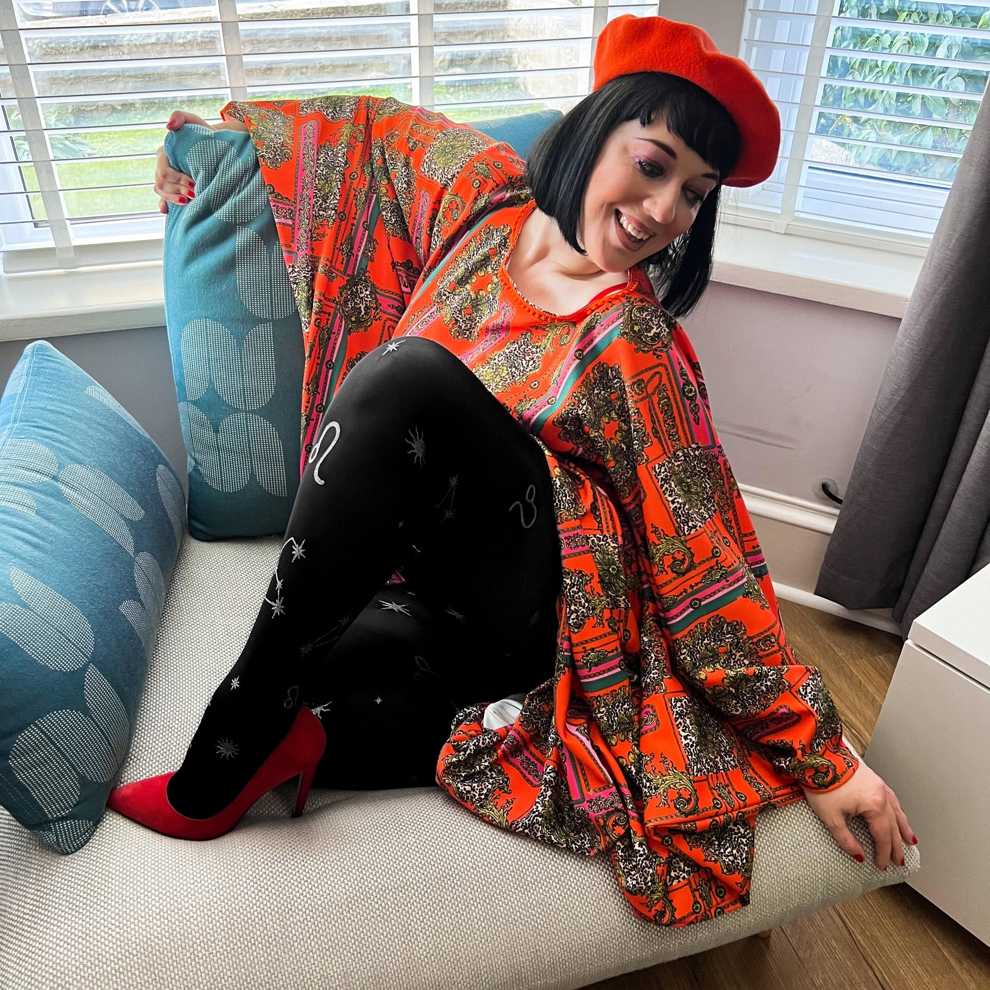 80 Denier Zodiac Tights - Leo - Snag