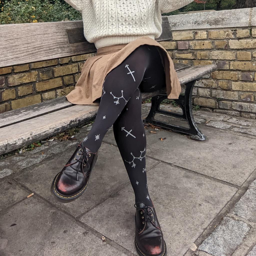 80 Denier Zodiac Tights - Sagittarius - Snag