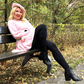 Grannies Cable Knit Wool Tights (V1) - Black