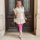 Stay Cool Capri Tights - Pink Lady