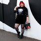 Thigh's the Limit Fishnets - Time Warp - Black