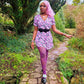 Bloom Fishnets - Figgy Pudding