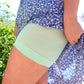 Stay Cool Chub Rub Shorts - Pistachio