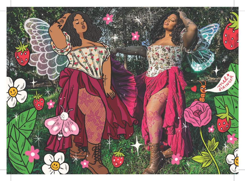 Botanical Fae Postcard