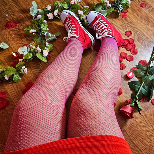 Thigh's the Limit Fishnets - Barbara