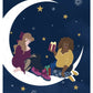 Christmas Moon Postcard