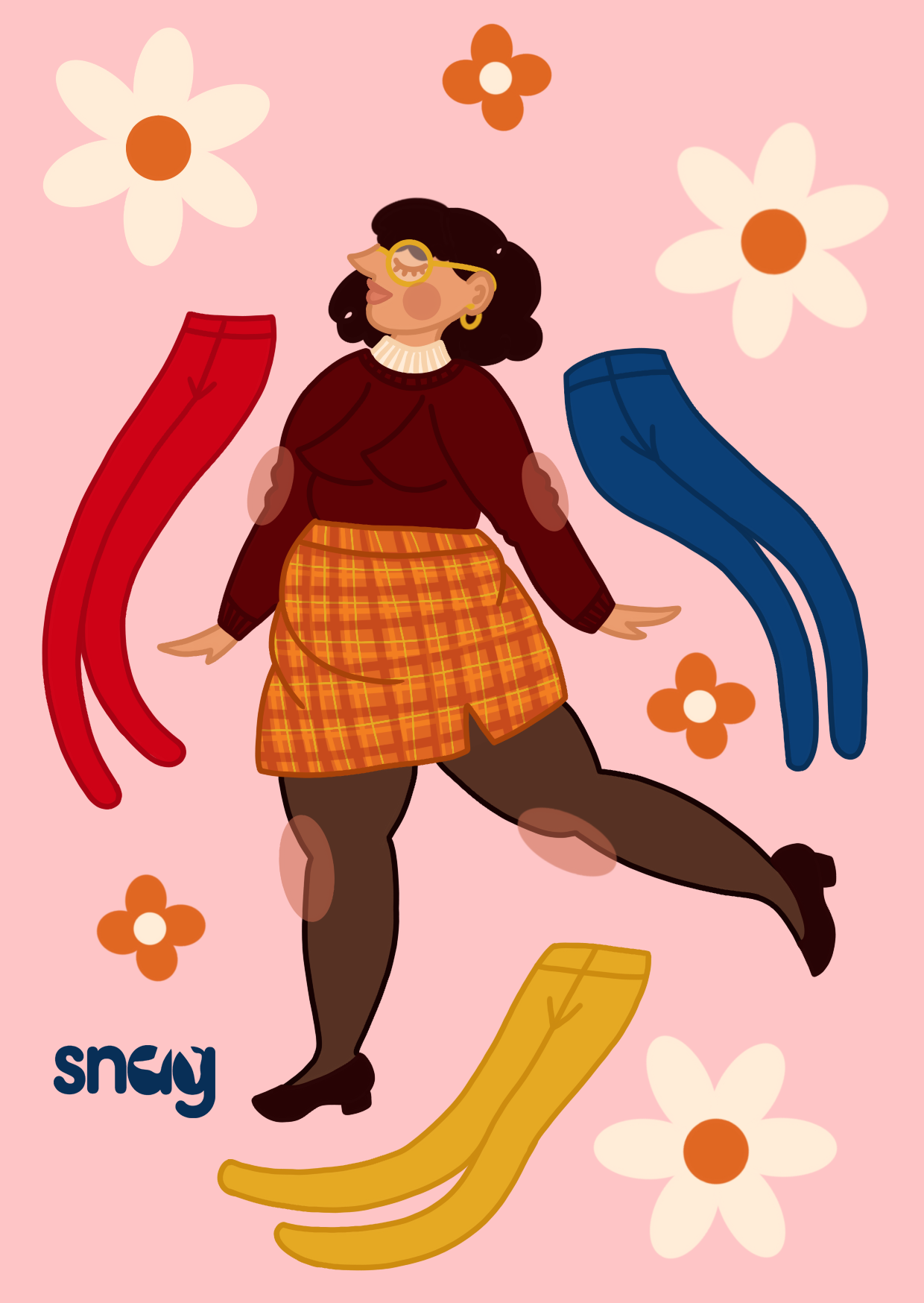 Colourful Postcard
