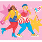 Colourful Duo Postcard