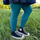 50 Denier Tights - Petrol Blue