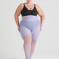 Thigh's the Limit Fishnets - Time Warp - Periwinkle