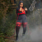 80 Denier Tights - Fallen Angel - Snag
