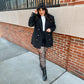 Botanical Fishnets - Black