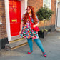 50 Denier Tights - Petrol Blue