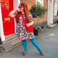 50 Denier Tights - Petrol Blue