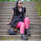 Riff Raff Fishnets - Pomegranate