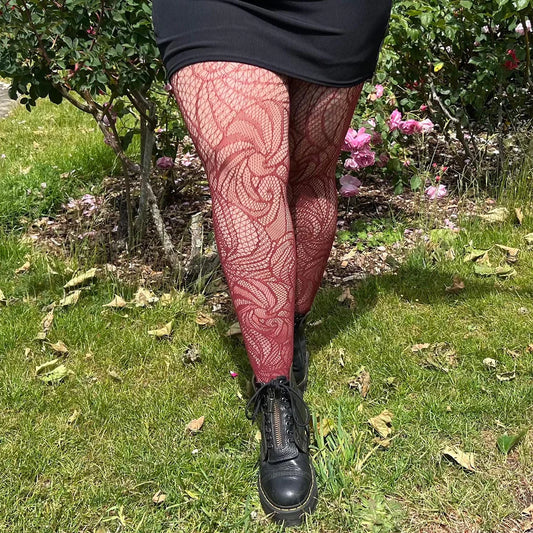 Thigh's the Limit Fishnets - Time Warp - Roast