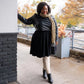Grannies Cable Knit Wool Tights (V2) - Oatmeal