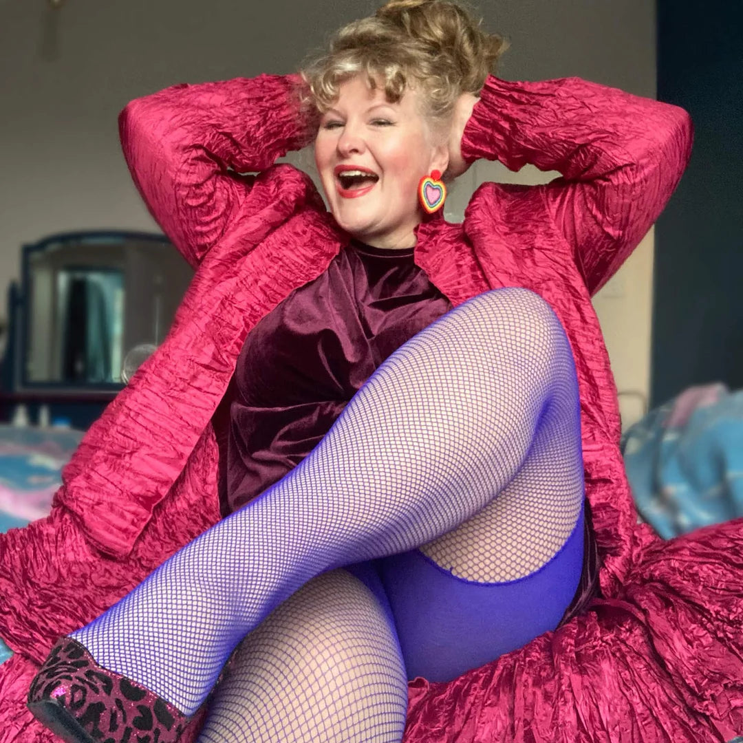 Thigh's the Limit Fishnets - Arabesque