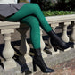80 Denier Tights - Foliage