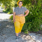 Stay Cool Capri Tights - Lemon