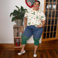 Stay Cool Capri Tights - Foliage