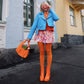 80 Denier Tights - Papaya