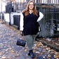 Grannies Cable Knit Wool Tights (V1) - Peace