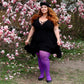 30 Denier Sheer Tights  (V2) - Purple Haze
