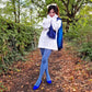 120 Denier Tights - Denim