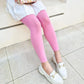 Footless Tights - Dragon Fruit