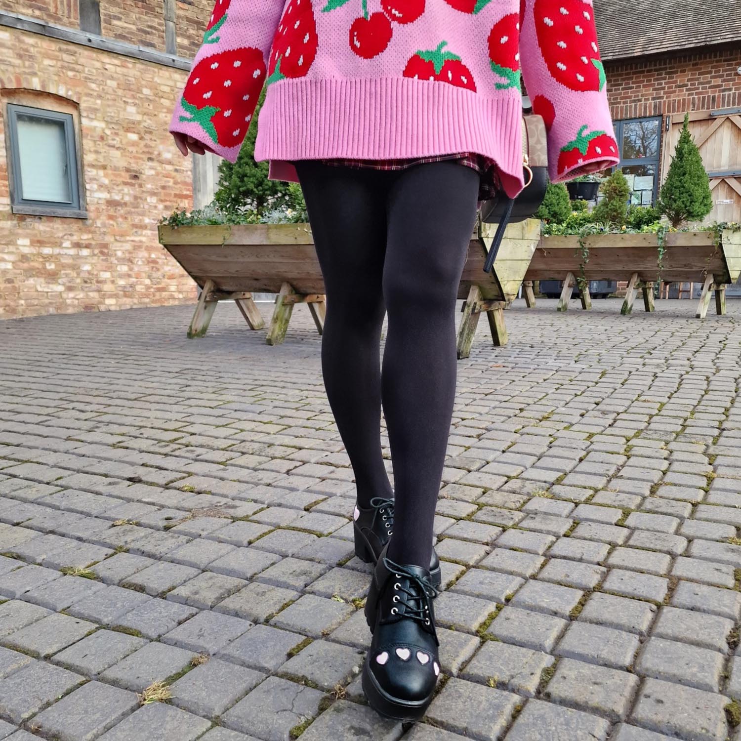 Castor Oil Tights (V1) - Black
