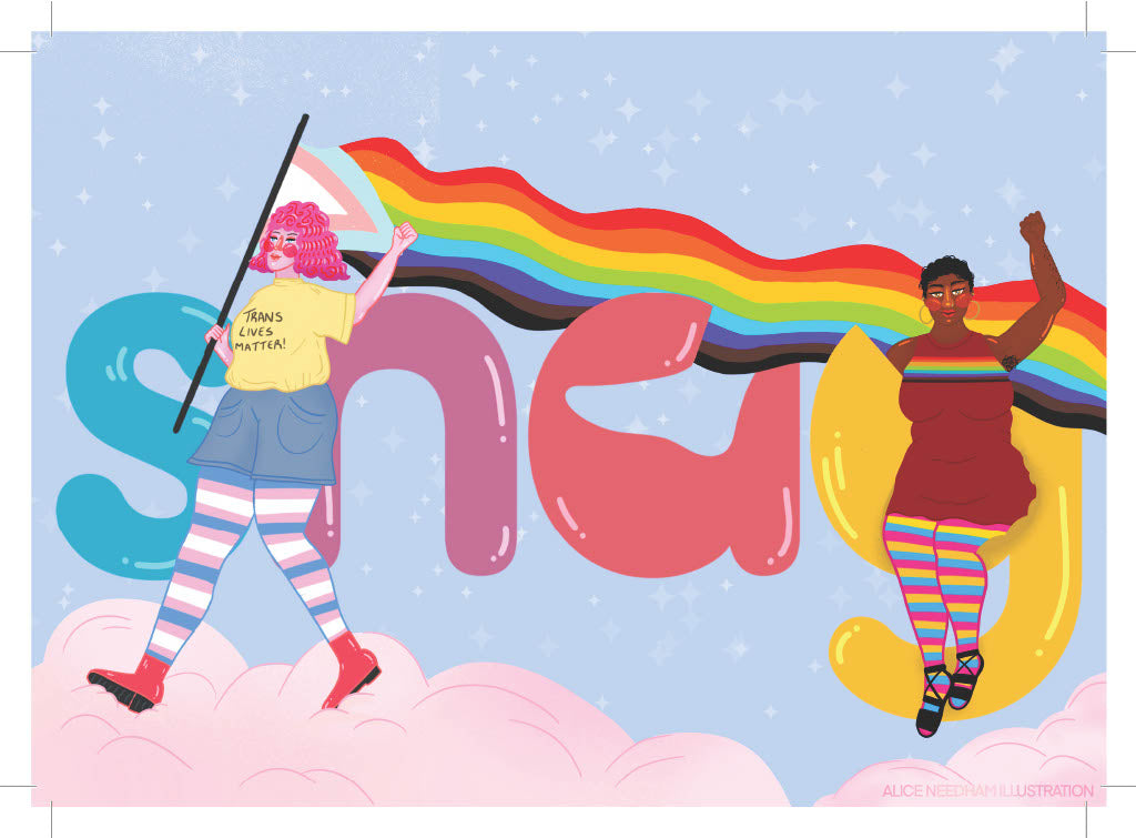 Pride Flag Postcard