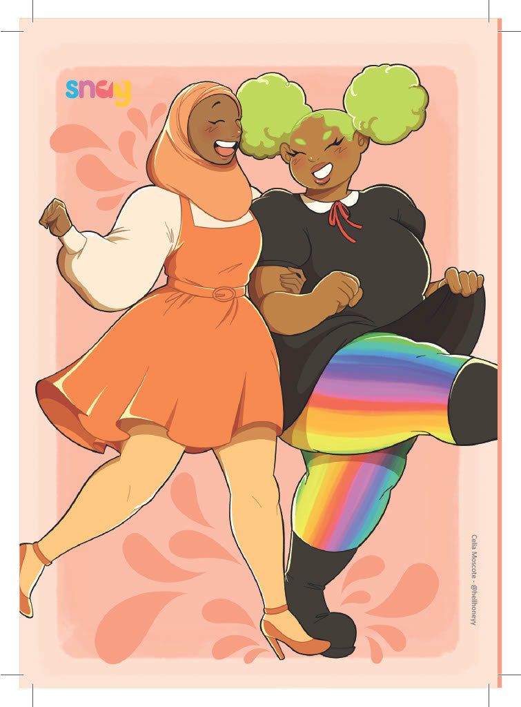 Snag Companions Postcard