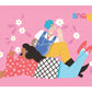 Spring Duo Postcard