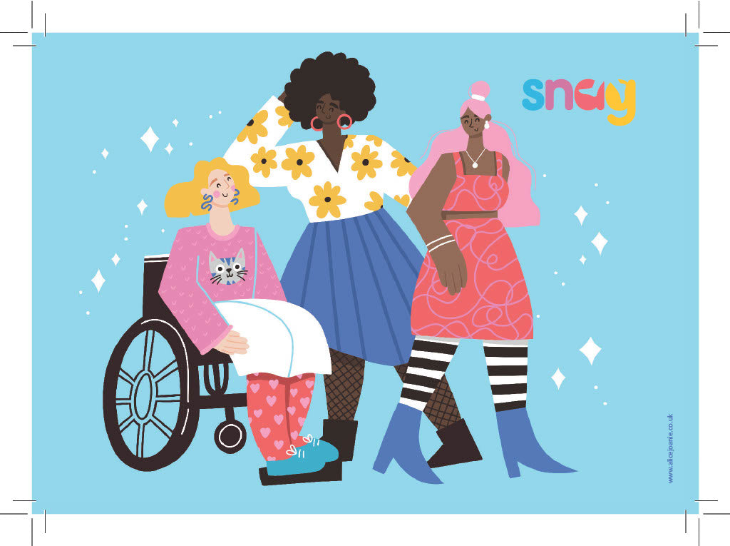 Spring Trio Postcard