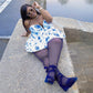 30 Denier Sheer Tights (V2)  - Navy