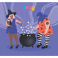 Witches Postcard