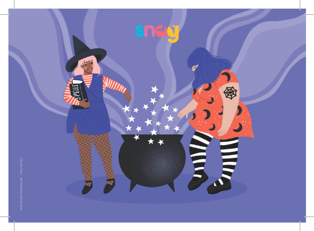 Witches Postcard