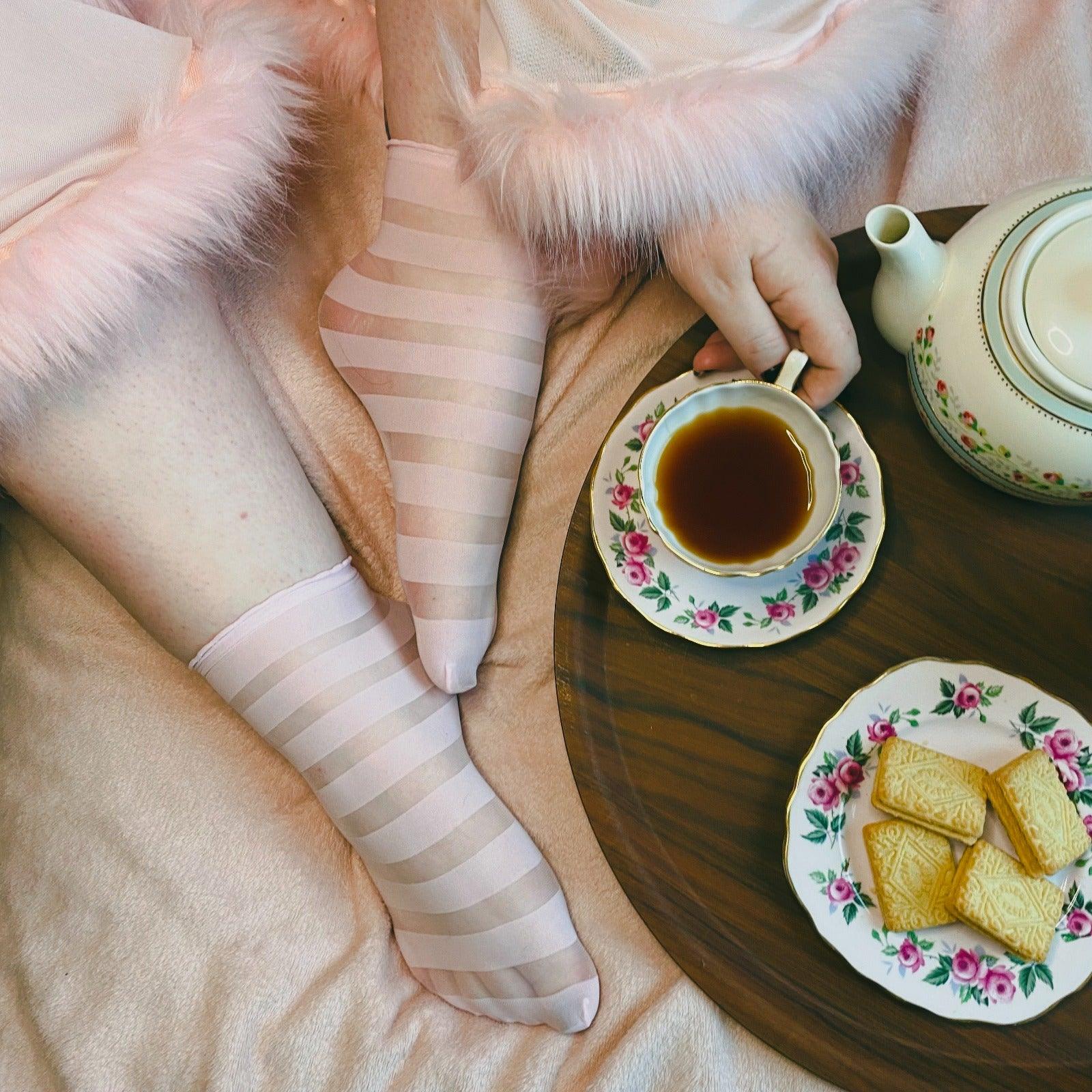 Socks - Ankle Sock Lolly - Pétale De Rose