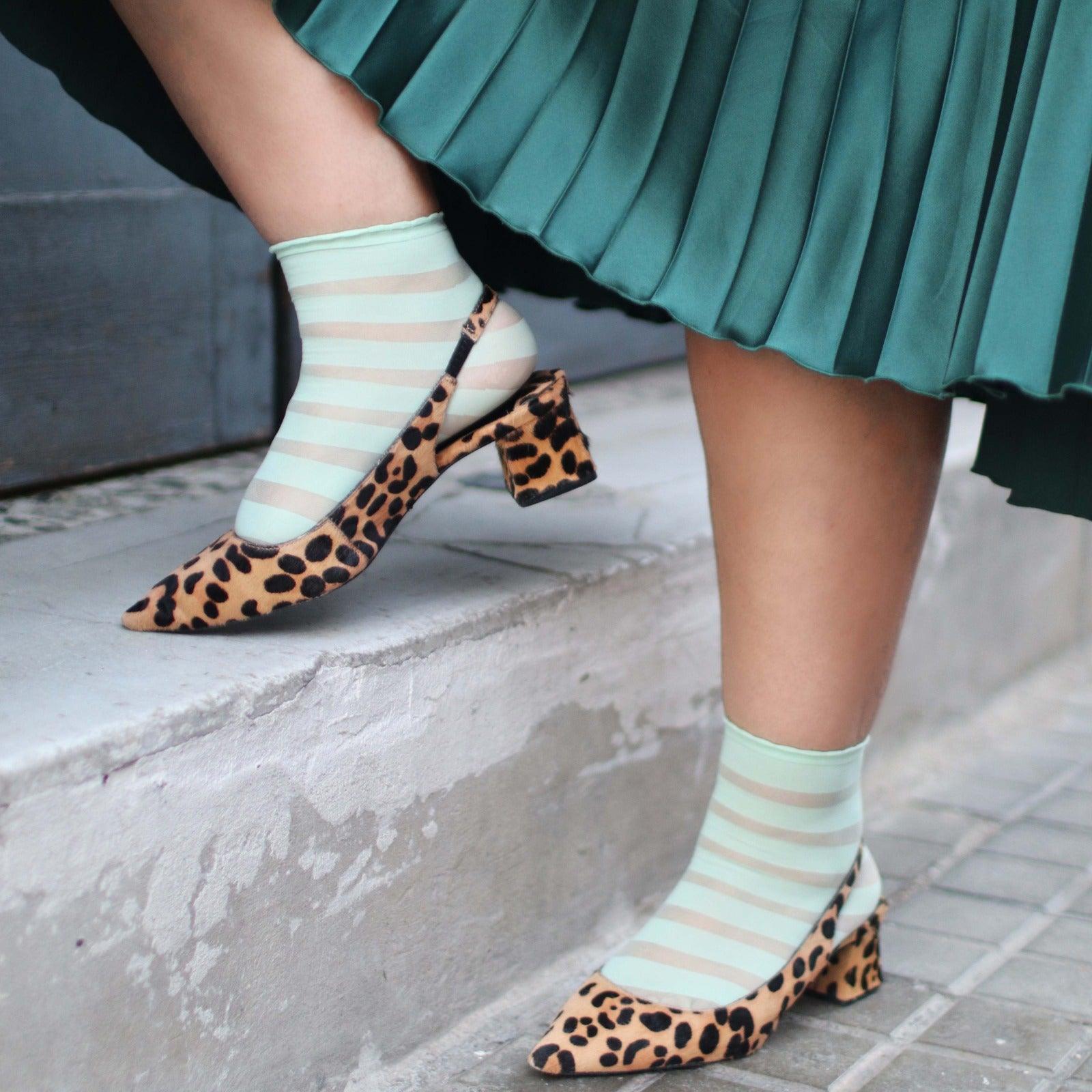 Socks - Ankle Sock Lolly - Pistachio