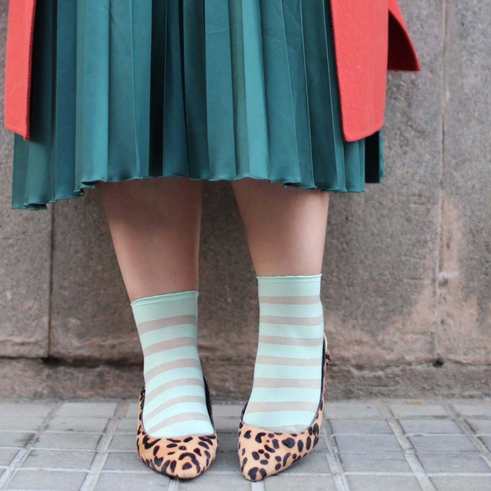 Socks - Ankle Sock Lolly - Pistachio