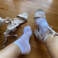 Socks - Ankle Sock Pop - White